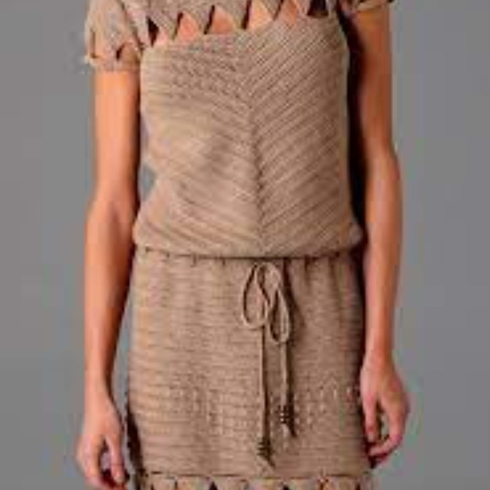 Mike Gonzalez Crochet Dress